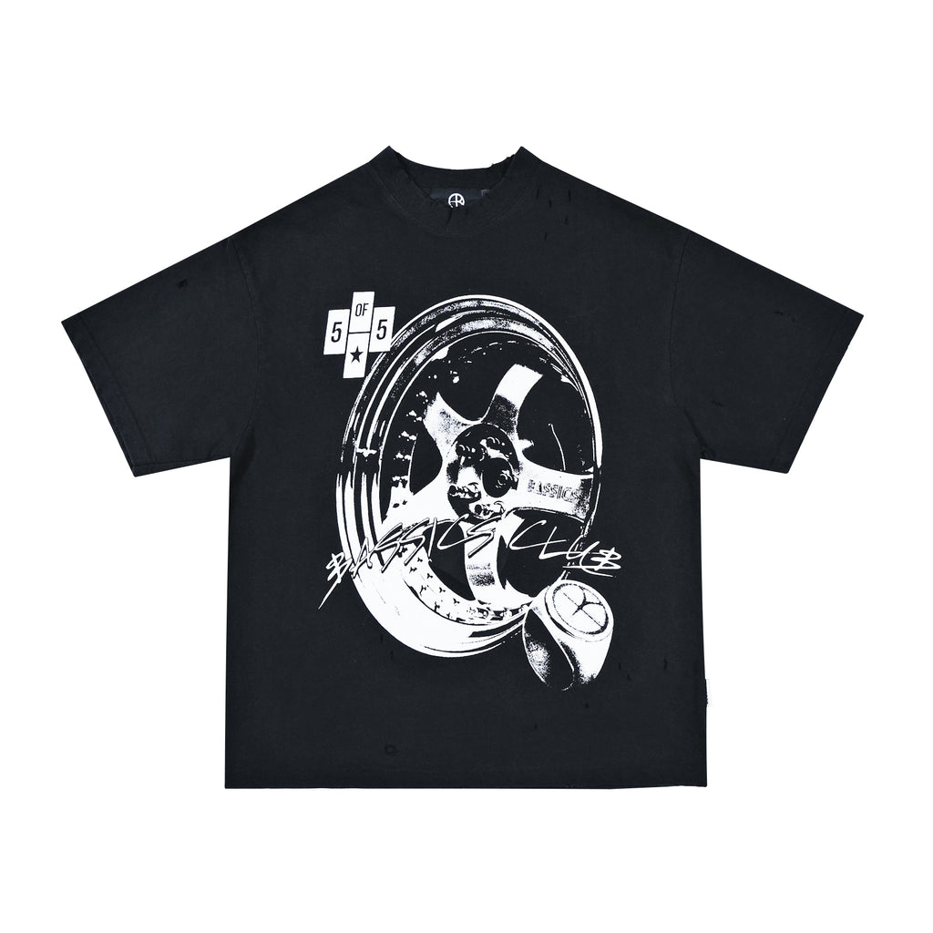 5 OF 5 WHEELS TEE