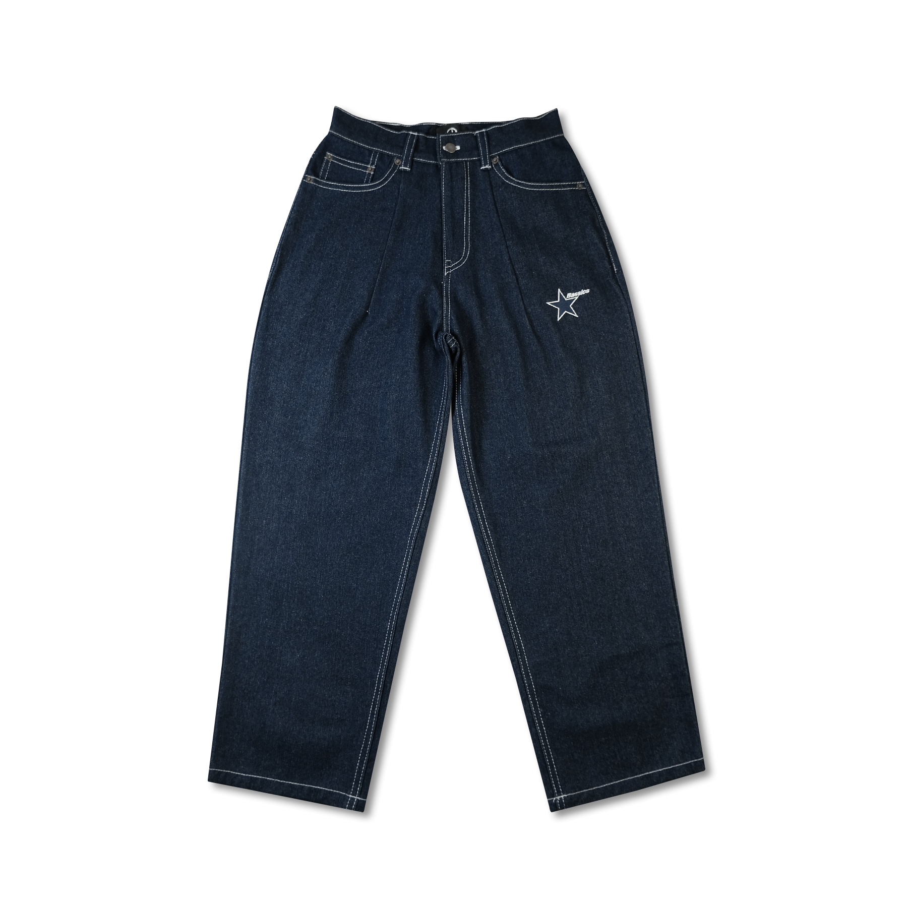 STARS PANTS BLUE BLACK